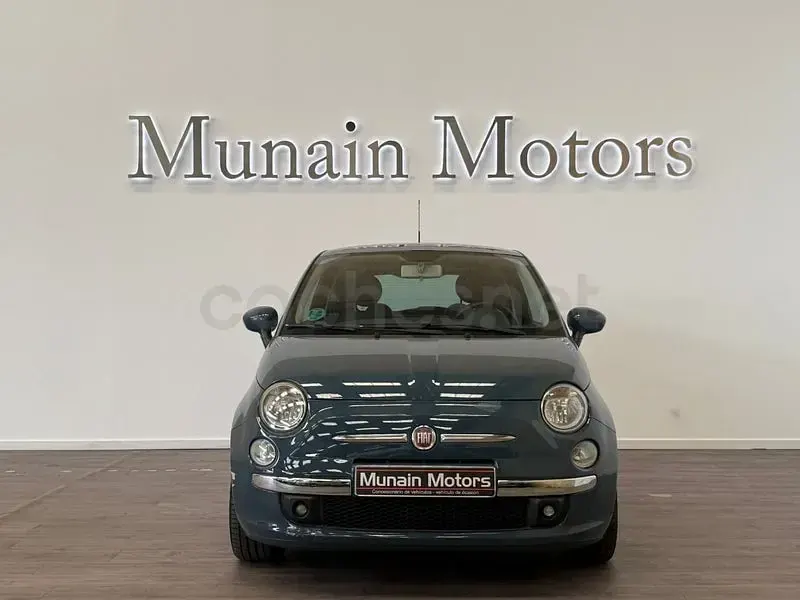 Usado Fiat 500 Pop 100 CV (73 kW) 2008 Azul Berlina