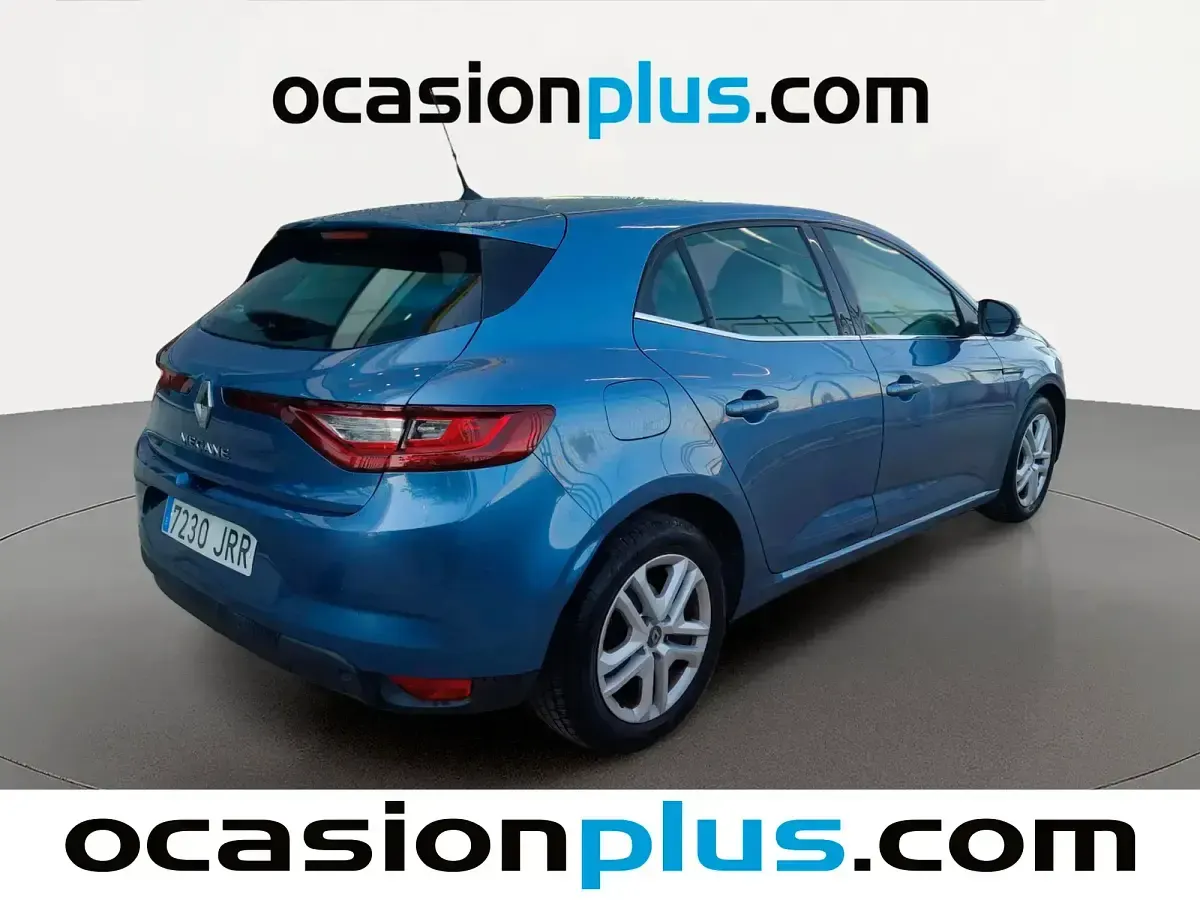 Usado Renault Mégane III Intens 130 CV (95 kW) 2016 Azul Berlina