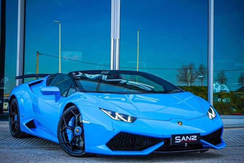 Azul Usado 2018 Lamborghini Huracán Descapotable | 219.999 € (Super precio) - Imagen 1/4