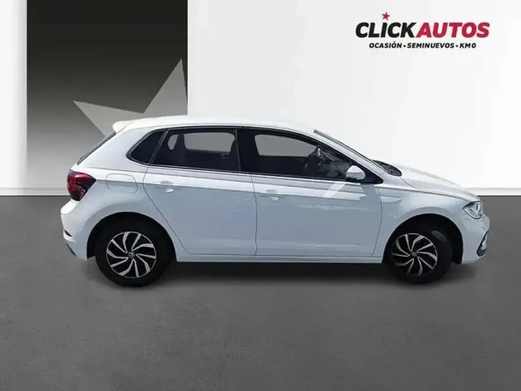 Usado VW Polo 95 CV (69 kW) 2025 Blanco Utilitario