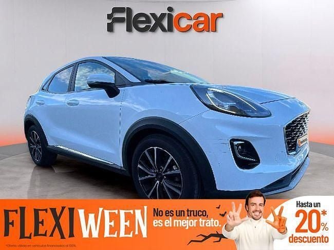 Blanco Usado 2021 Ford Puma Gen-E Titanium SUV | 17.390 € (Precio justo) - Imagen 1/4