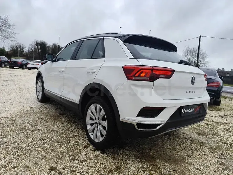 Usado VW T-Roc Sportline 150 CV (110 kW) 2018 Blanco SUV