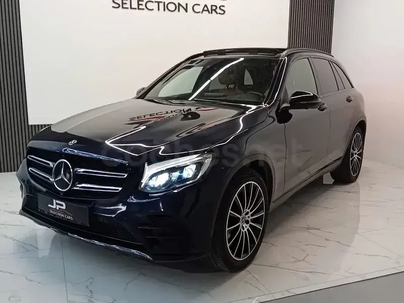 Usado Mercedes GLC350 258 CV (189 kW) 2017 Azul SUV