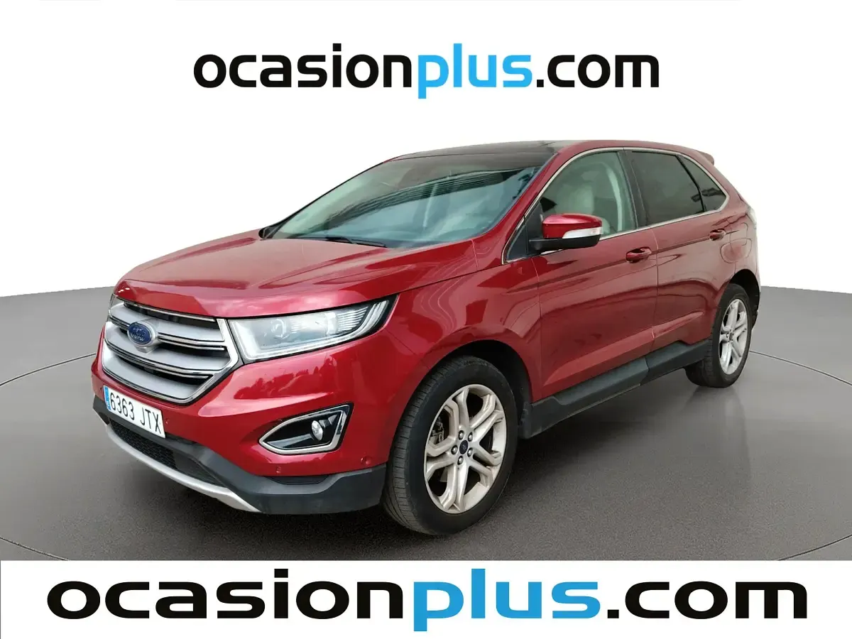 Usado Ford Edge Titanium 180 CV (132 kW) 2016 Rojo SUV