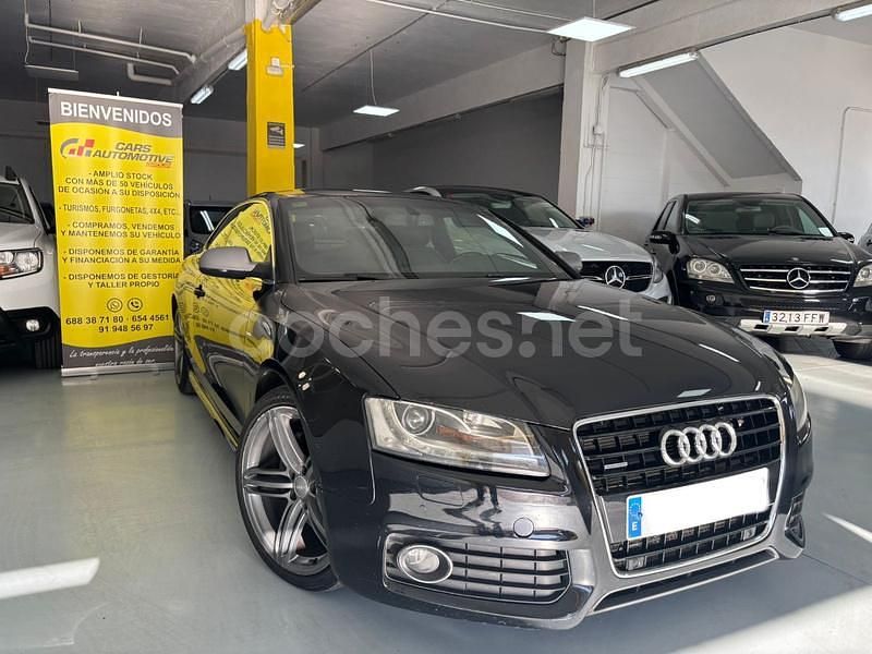Negro Usado 2011 Audi A5 S-Line Coupe | 10.995 € (Super precio) - Imagen 1/4
