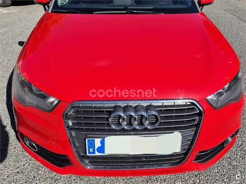 Usado Audi A1 Ambition 90 CV (66 kW) 2012 Rojo Utilitario