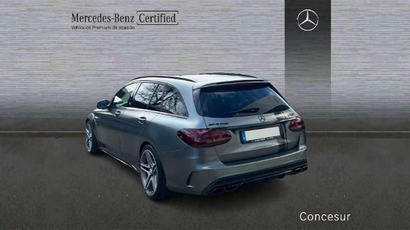 Usado Mercedes C63 AMG AMG 510 CV (375 kW) 2016 Gris Familiar