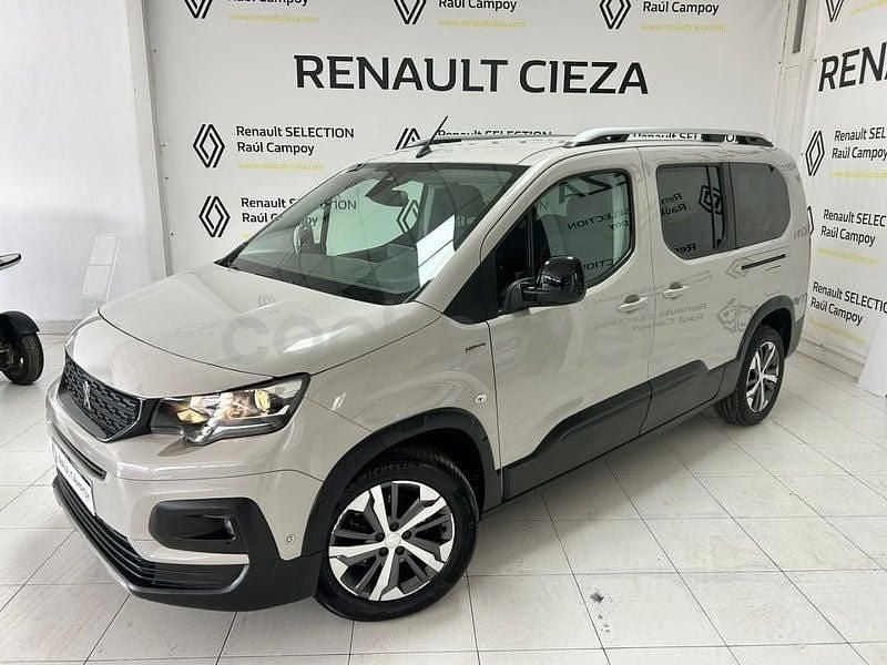 Usado Peugeot Rifter GT-line 130 CV (95 kW) 2019 Gris / plata Monovolumen