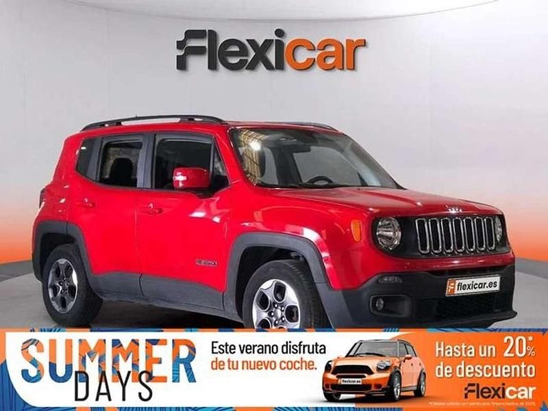 Rojo Usado 2018 Jeep Renegade Longitude SUV | 12.390 € (Buen precio) - Imagen 1/4