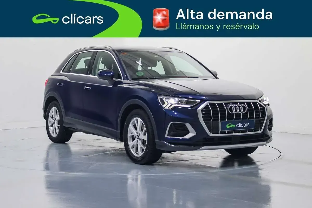 Usado Audi Q3 Advanced 150 CV (110 kW) 2021 Azul SUV