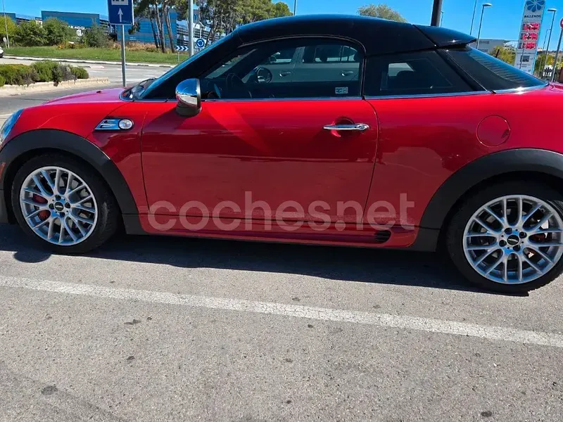Usado Mini John Cooper Works Coupé 211 CV (155 kW) 2013 Rojo Coupe