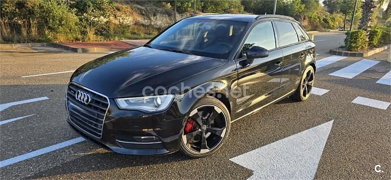 Usado Audi A3 Ambition 184 CV (135 kW) 2014 Negro Berlina