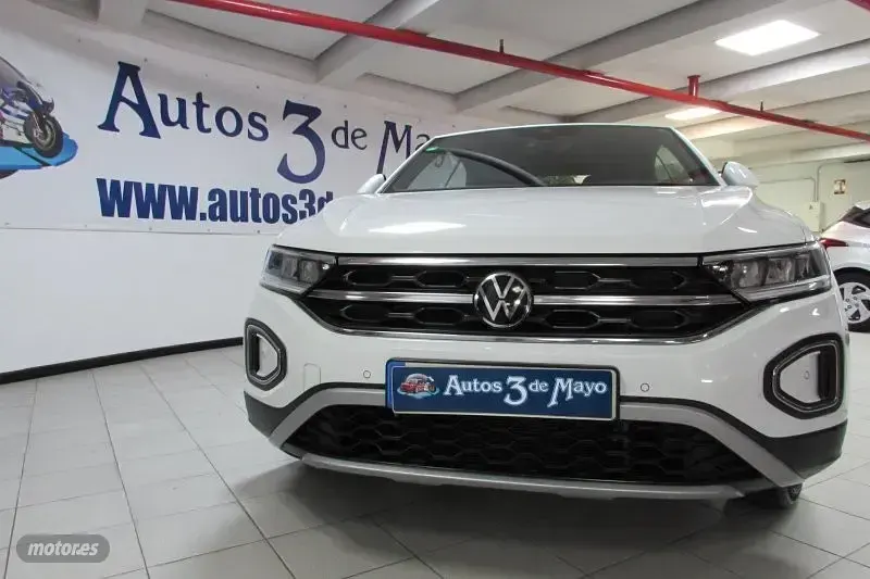 Usado VW T-Roc Cabriolet 110 CV (80 kW) 2022 Blanco Descapotable