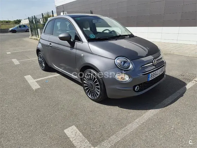 Usado Fiat 500 69 CV (50 kW) 2018 Gris / plata Berlina
