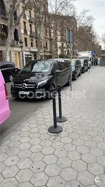 Usado Mercedes V220 Avantgarde 163 CV (119 kW) 2022 Negro Monovolumen