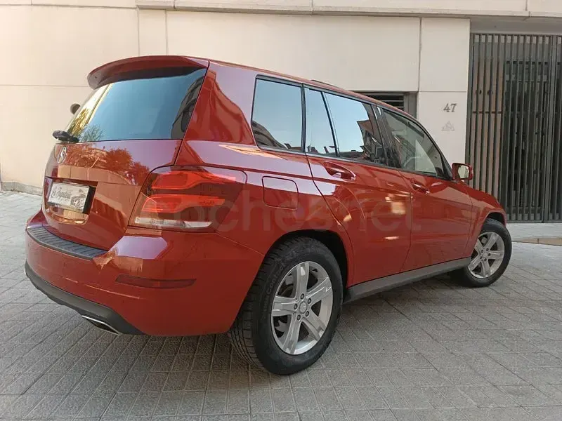 Usado Mercedes GLK250 204 CV (150 kW) 2014 Rojo SUV