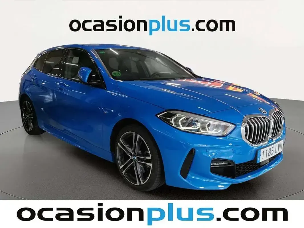 Usado BMW 116 116 CV (85 kW) 2022 Azul Utilitario