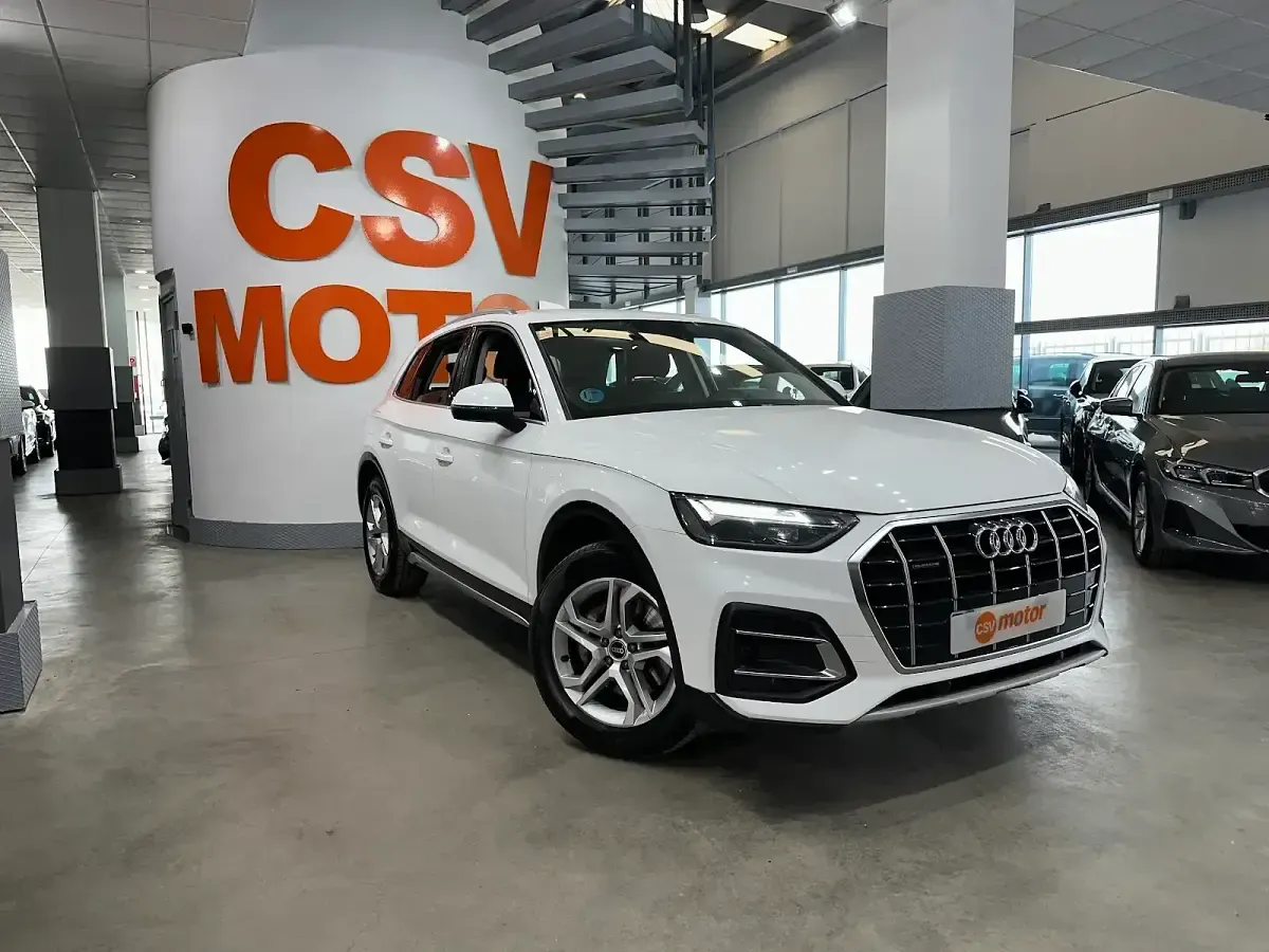 Usado Audi Q5 S-Line 300 CV (220 kW) 2021 Blanco SUV