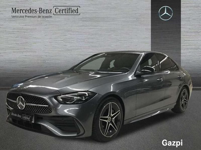 Gris selenita Usado 2022 Mercedes C220 AMG line Utilitario | 40.900 € (Un poco caro) - Imagen 1/4