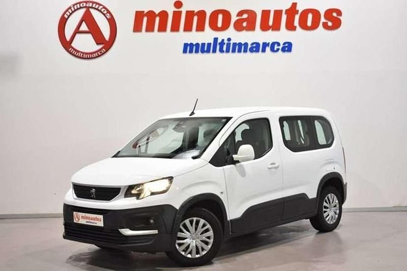 Usado Peugeot Rifter Active 101 CV (74 kW) 2021 Blanco Monovolumen