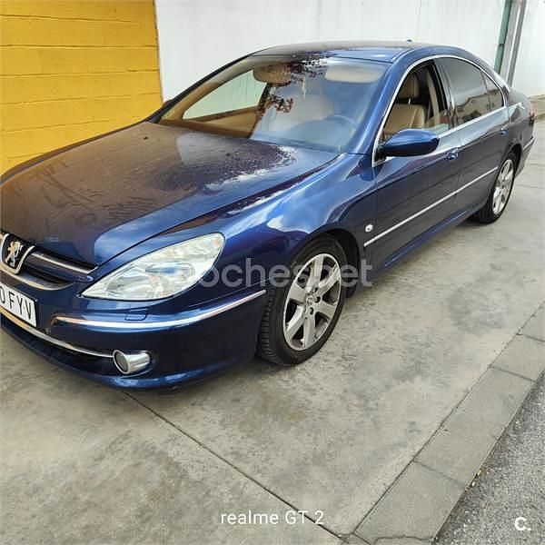 Usado Peugeot 607 204 CV (150 kW) 2007 Azul Berlina