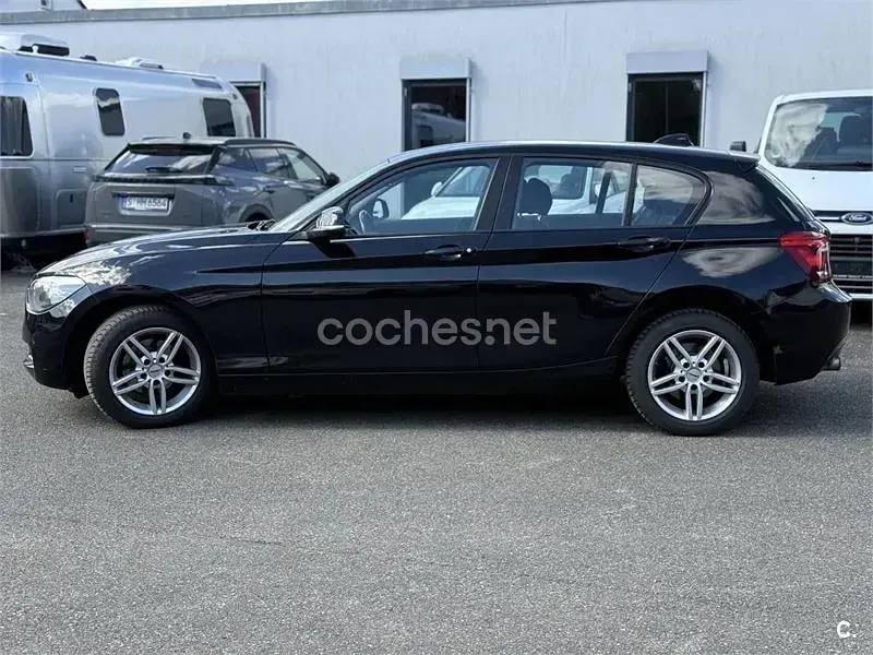 Usado BMW 116 136 CV (100 kW) 2015 Negro Utilitario