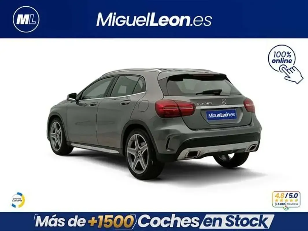 Usado Mercedes GLA180 122 CV (89 kW) 2019 Gris SUV