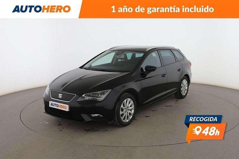 Negro Usado 2015 Seat Leon Style Familiar | 11.599 € (Precio justo) - Imagen 1/3