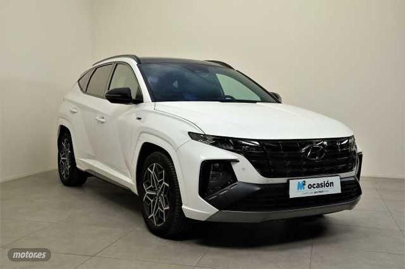 Usado Hyundai Tucson N Line 150 CV (110 kW) 2022 Blanco SUV