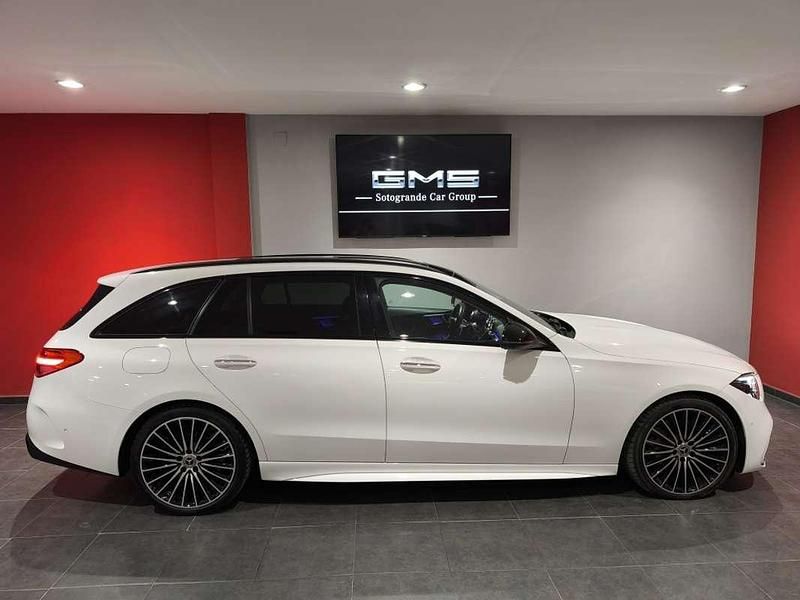 Usado Mercedes C220 200 CV (147 kW) 2021 Blanco Berlina
