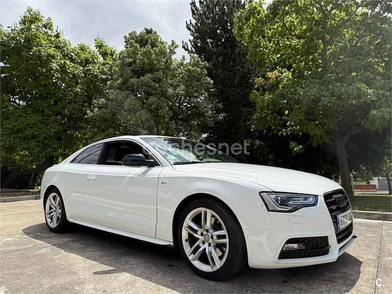 Blanco Usado 2015 Audi A5 S-Line Coupe | 24.500 € - Imagen 1/4