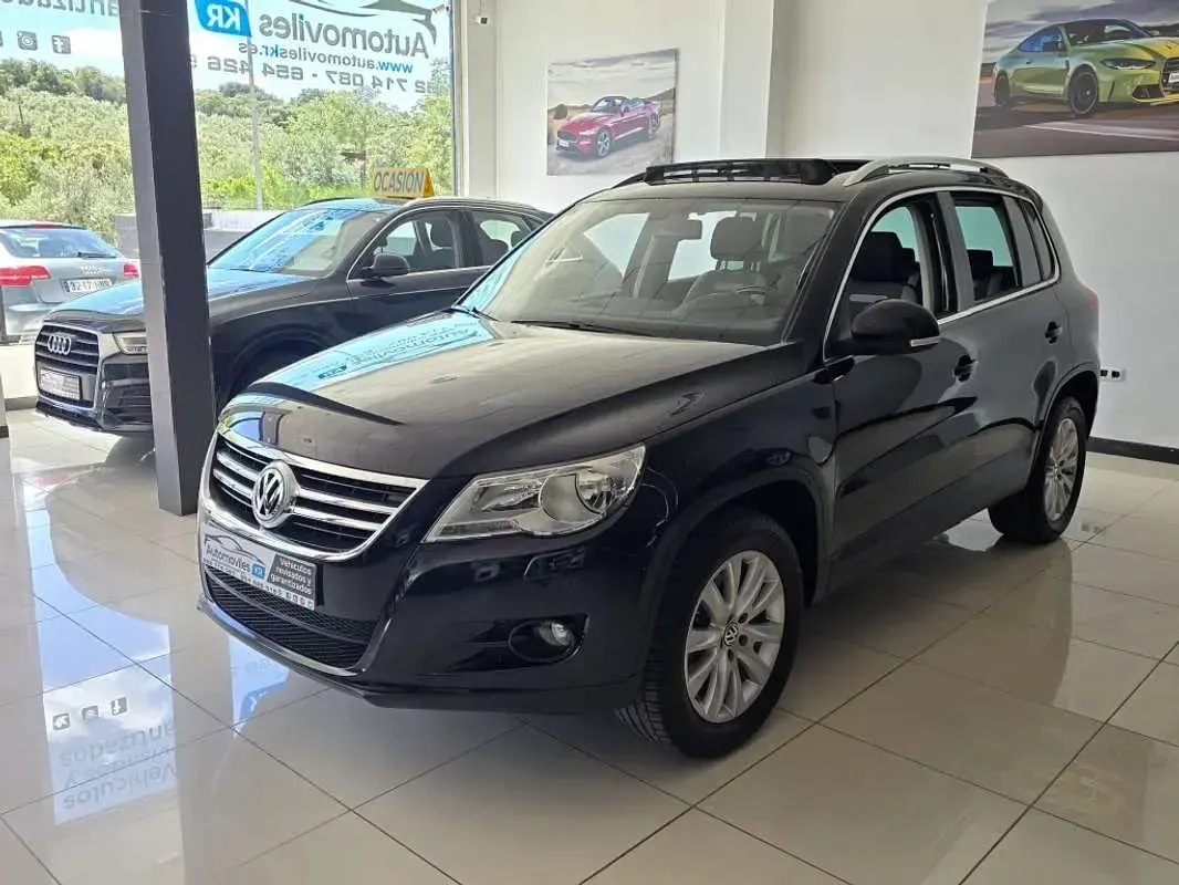 Usado VW Tiguan 140 CV (102 kW) 2009 Negro SUV