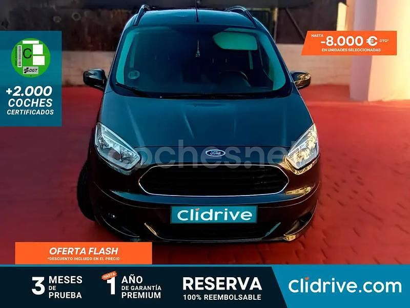 Gris / plata Usado 2018 Ford Tourneo Connect Titanium Monovolumen | 11.590 € (Precio justo) - Imagen 1/3