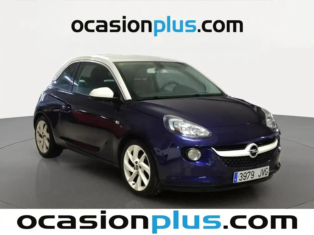 Usado Opel Adam Slam 101 CV (74 kW) 2016 Azul Utilitario