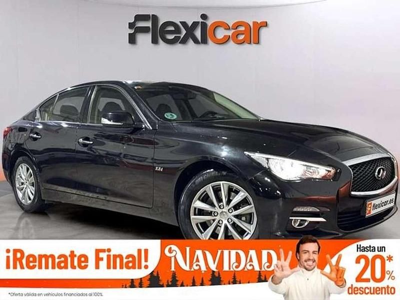 Negro Usado 2017 Infiniti Q50 Premium Berlina | 14.490 € (Precio justo) - Imagen 1/4