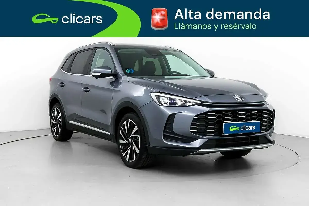 Usado MG ZS Luxury 102 CV (75 kW) 2025 Gris SUV