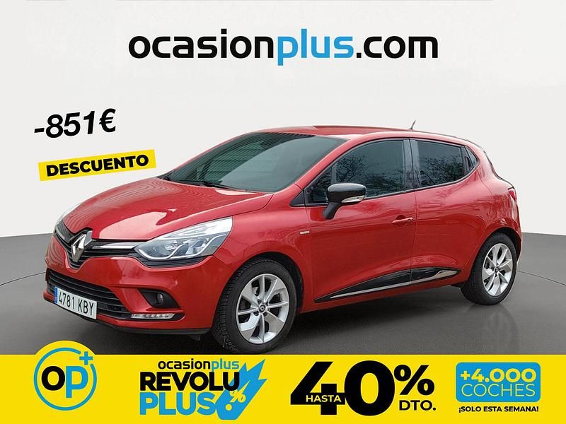 Usado Renault Clio IV LIMITED 90 CV (66 kW) 2017 Rojo