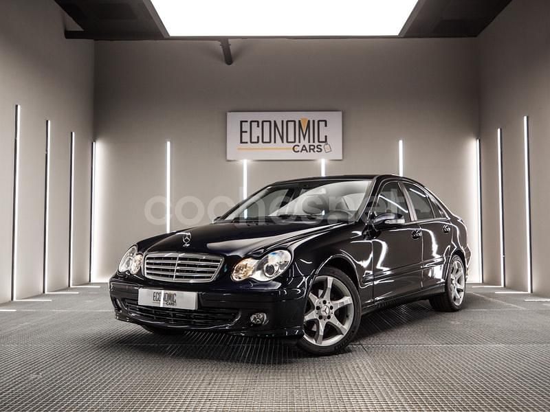 Azul Usado 2005 Mercedes C220 Sport Edition Berlina | 8499 € (Un poco caro) - Imagen 1/4