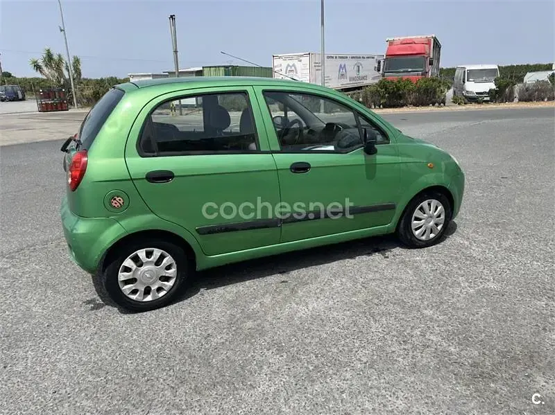Usado Chevrolet Matiz SX 65 CV (47 kW) 2005 Verde Utilitario