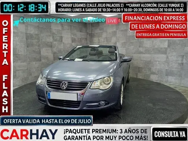 Usado VW Eos 140 CV (102 kW) 2010 Descapotable