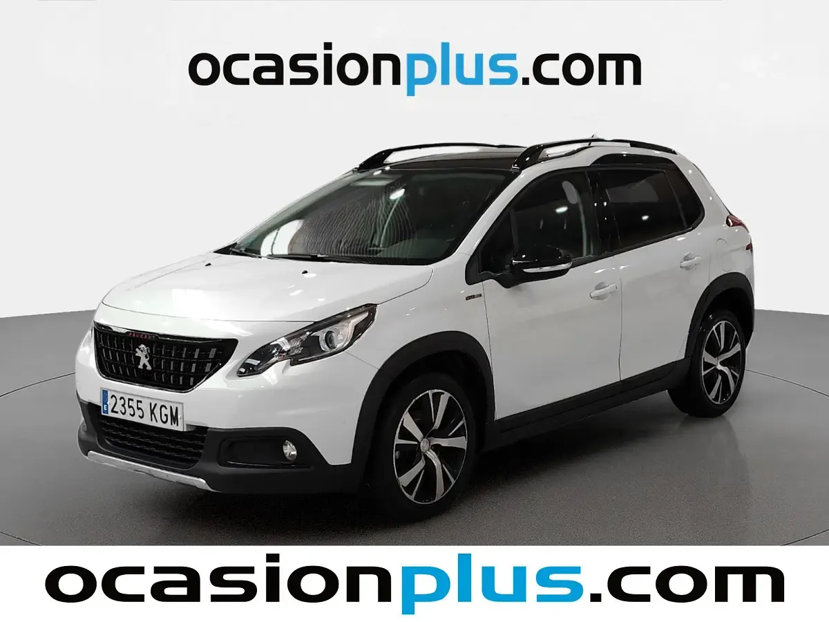 Usado Peugeot 2008 GT-line 120 CV (88 kW) 2017 Blanco SUV