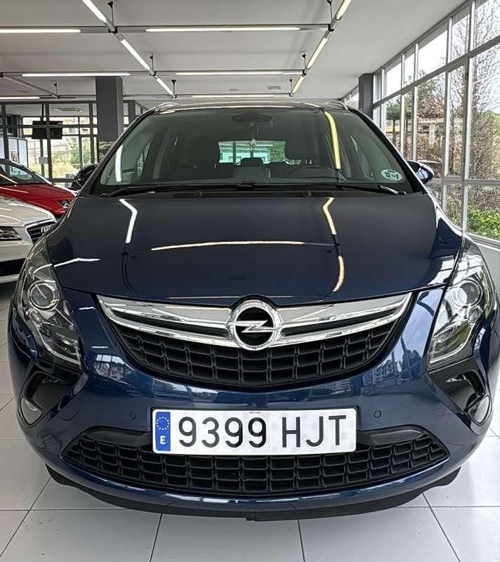 Azul Usado 2013 Opel Zafira Tourer Selective Monovolumen | 9500 € (Precio justo) - Imagen 1/4