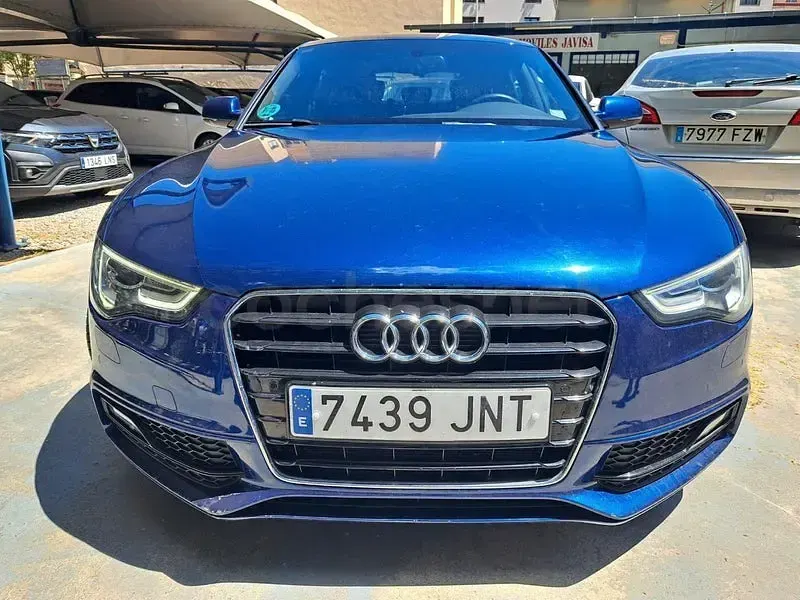 Usado Audi A5 Sportback S-Line 150 CV (110 kW) 2016 Azul Utilitario