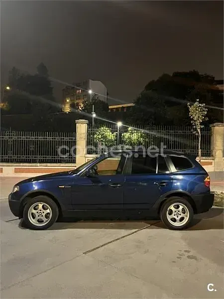 Usado BMW X3 150 CV (110 kW) 2005 Azul SUV