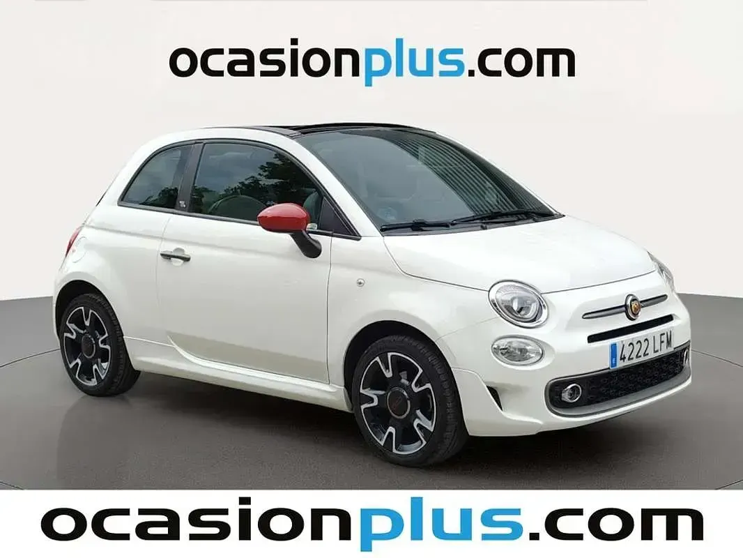 Usado Fiat 500C S 69 CV (50 kW) 2020 Blanco Descapotable