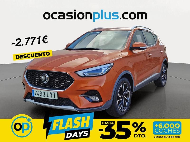 Usado MG ZS Luxury 106 CV (77 kW) 2022 Blanco Recogida