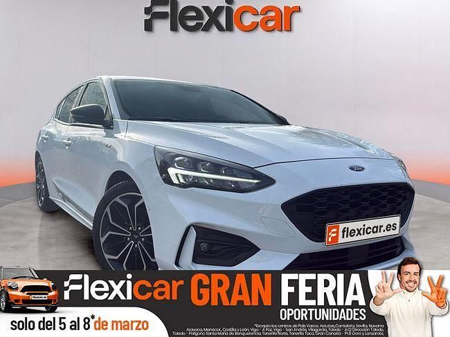 Usado Ford Focus ST-Line 125 CV (91 kW) 2018 Blanco Berlina