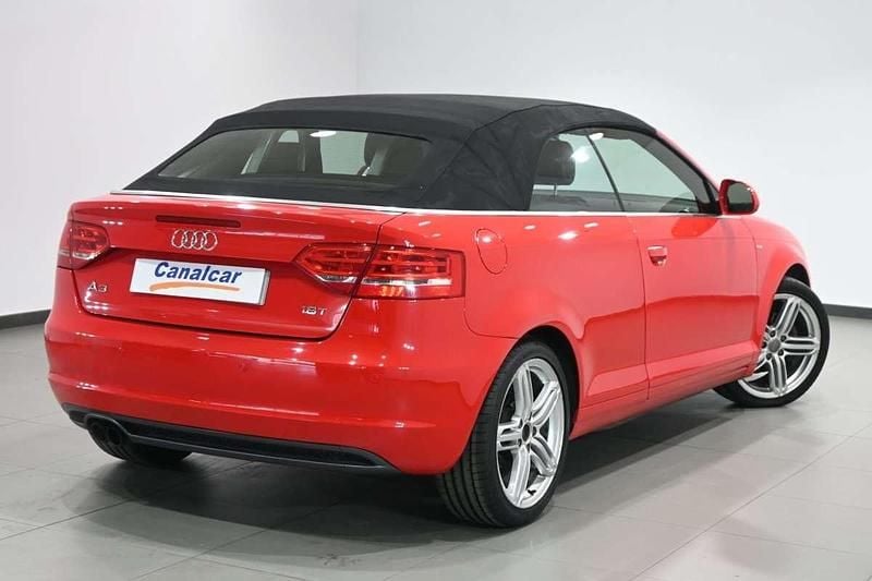 Usado Audi A3 Cabriolet Ambition 160 CV (117 kW) 2010 Rojo Descapotable