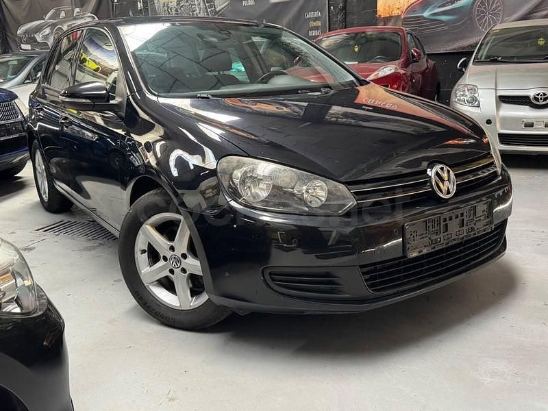 Usado VW Golf VI Highline 122 CV (89 kW) 2009 Negro Utilitario