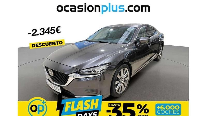 Usado Mazda 6 Sky 194 CV (142 kW) 2019 Gris Berlina